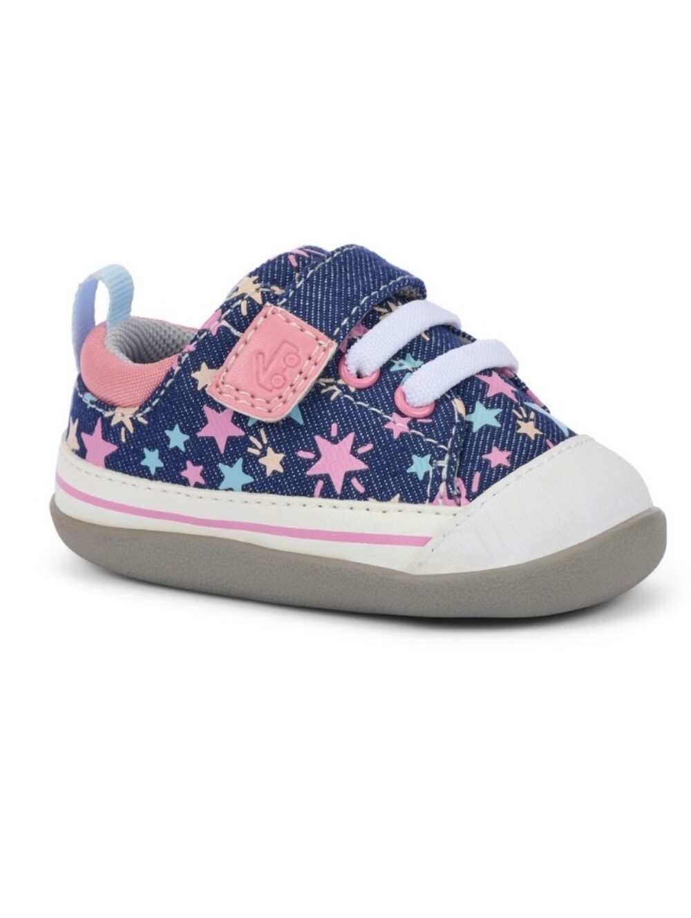 See Kai Run Kids Stevie Mini Navy Denim/Stars 5.5M